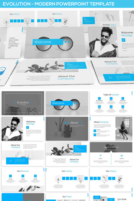 Template #81958 Clean Modern Webdesign Template - Logo template Preview