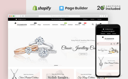 Elements Jewellery Store Shopify Theme