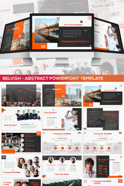 Template #81995 Modern Creative Webdesign Template - Logo template Preview