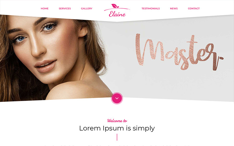Elaine - Beauty Spa PSD Template
