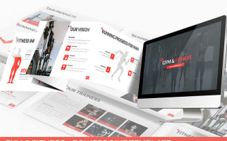 Gym & Fitness PowerPoint template