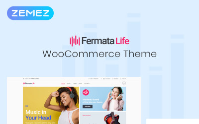FermataLife - Musical Instruments Store ECommerce Classic Elementor