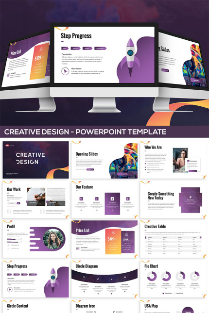 Template #82030 Modern Creative Webdesign Template - Logo template Preview