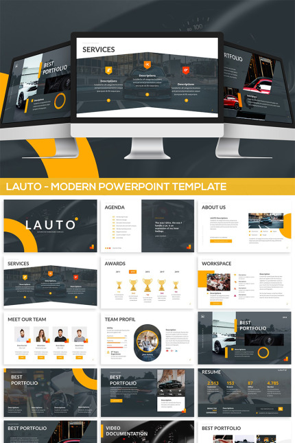 Template #82031 Modern Creative Webdesign Template - Logo template Preview