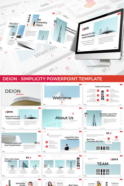 Template #82082 Modern Creative Webdesign Template - Logo template Preview