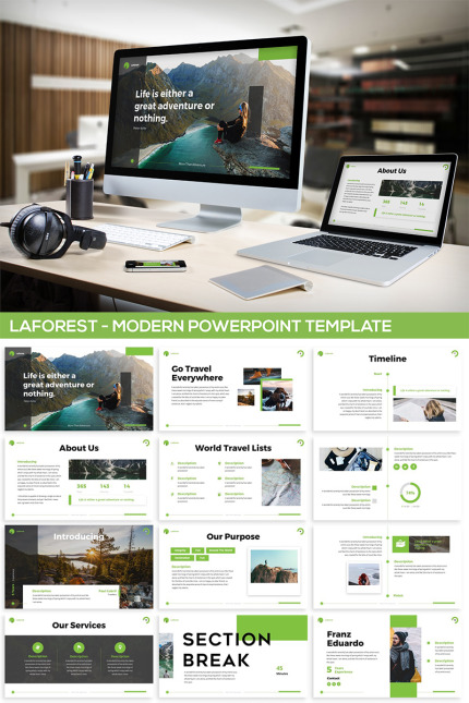 Template #82092 Modern Creative Webdesign Template - Logo template Preview