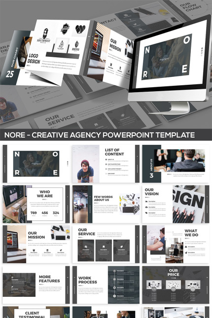 Template #82093 Modern Creative Webdesign Template - Logo template Preview