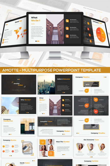 Template #82096 Modern Creative Webdesign Template - Logo template Preview