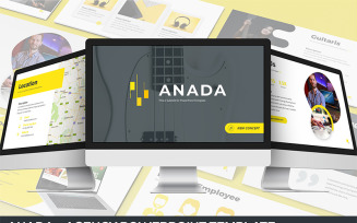 Anada - Agency PowerPoint template