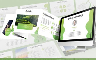 Hijau - Environment PowerPoint template