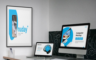 Nuday - Developer PowerPoint template