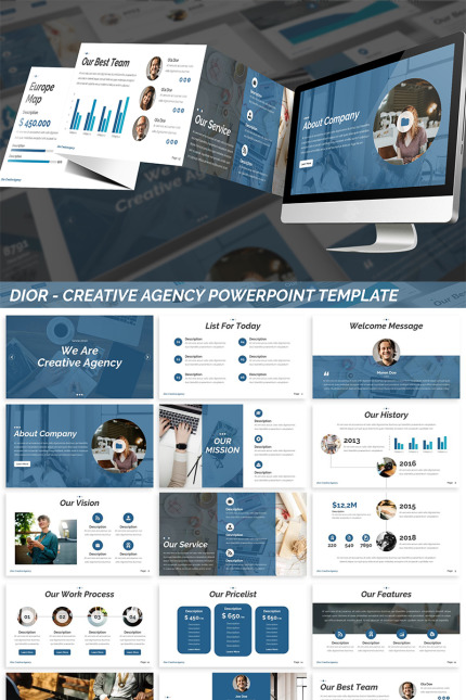 Template #82160 Modern Creative Webdesign Template - Logo template Preview