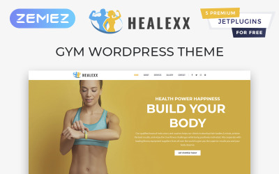 Healexx - Gym Multipurpose Modern Elementor