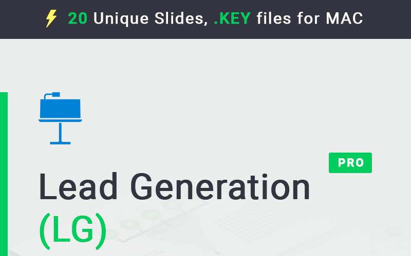 Lead Generation - Keynote template Keynote Template