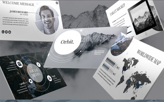 Orbit - Networking PowerPoint template