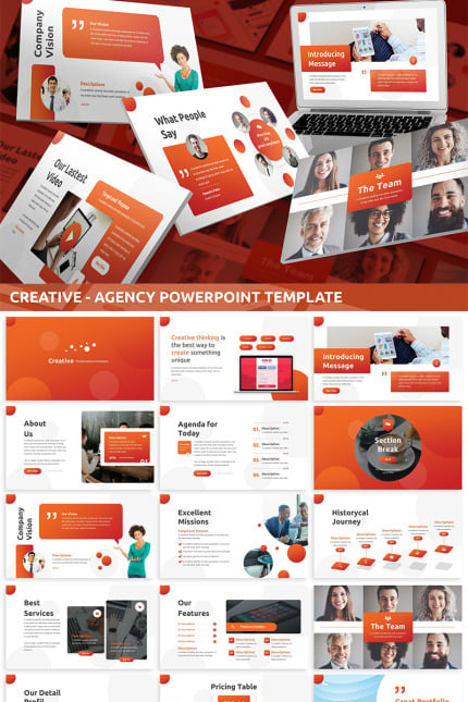 Template #82221 Modern Creative Webdesign Template - Logo template Preview