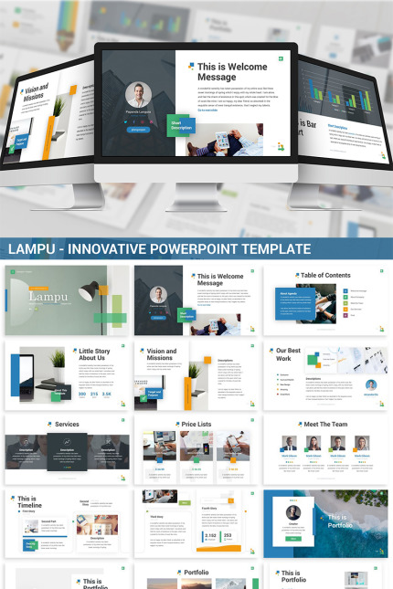 Template #82231 Modern Creative Webdesign Template - Logo template Preview