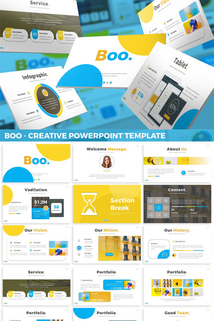 Template #82247 Modern Creative Webdesign Template - Logo template Preview