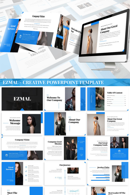 Template #82254 Modern Creative Webdesign Template - Logo template Preview