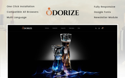 Odorize Perfume Store OpenCart Template
