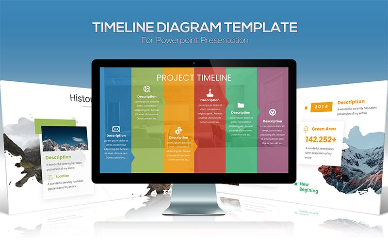 Timeline PowerPoint template PowerPoint Template