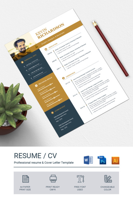 Template #82477 Template Cv Webdesign Template - Logo template Preview