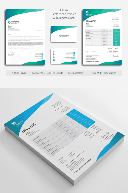 Template #82489 Identity Stationery Webdesign Template - Logo template Preview