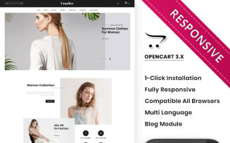 Crazler - The Fashion Store Responsive OpenCart Template