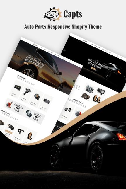Template #82547 Parts Shop Webdesign Template - Logo template Preview