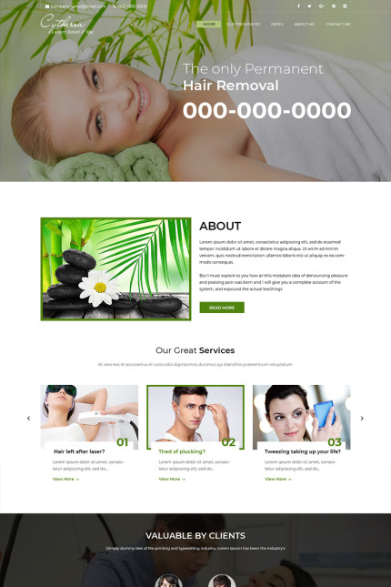 Template #82563 Spa Theme Webdesign Template - Logo template Preview