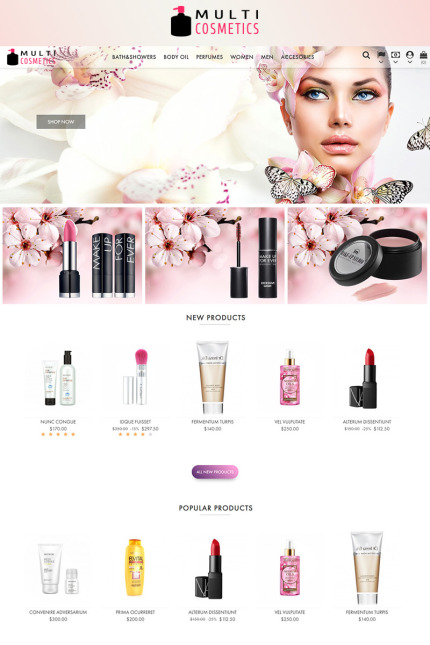 Kit Graphique #82602 Perfums Spa Web Design - Logo template Preview