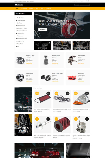Template #82646 Cars Ecommerce Webdesign Template - Logo template Preview