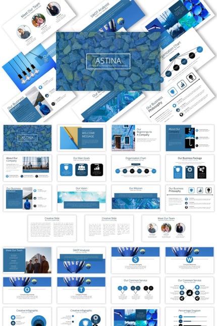 Kit Graphique #82647 Marketing Business Divers Modles Web - Logo template Preview