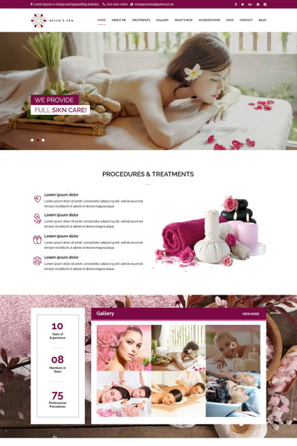 Kit Graphique #82650 Beauty Spa Divers Modles Web - Logo template Preview