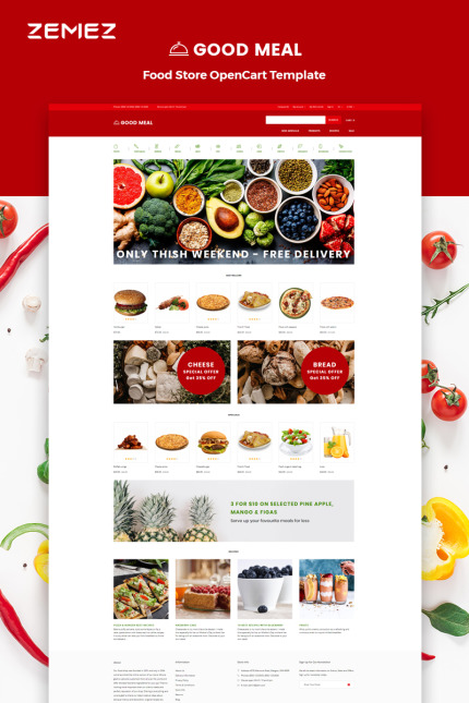 Template #82666 Cook Ecommerce Webdesign Template - Logo template Preview