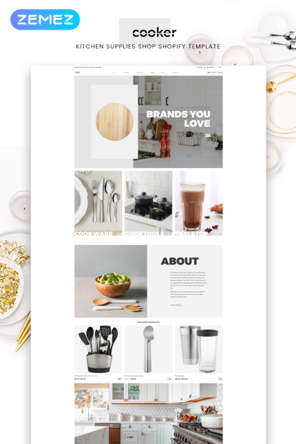 Template #82694 Cook Devices Webdesign Template - Logo template Preview