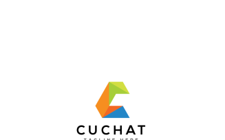 Cuchat Logo Template