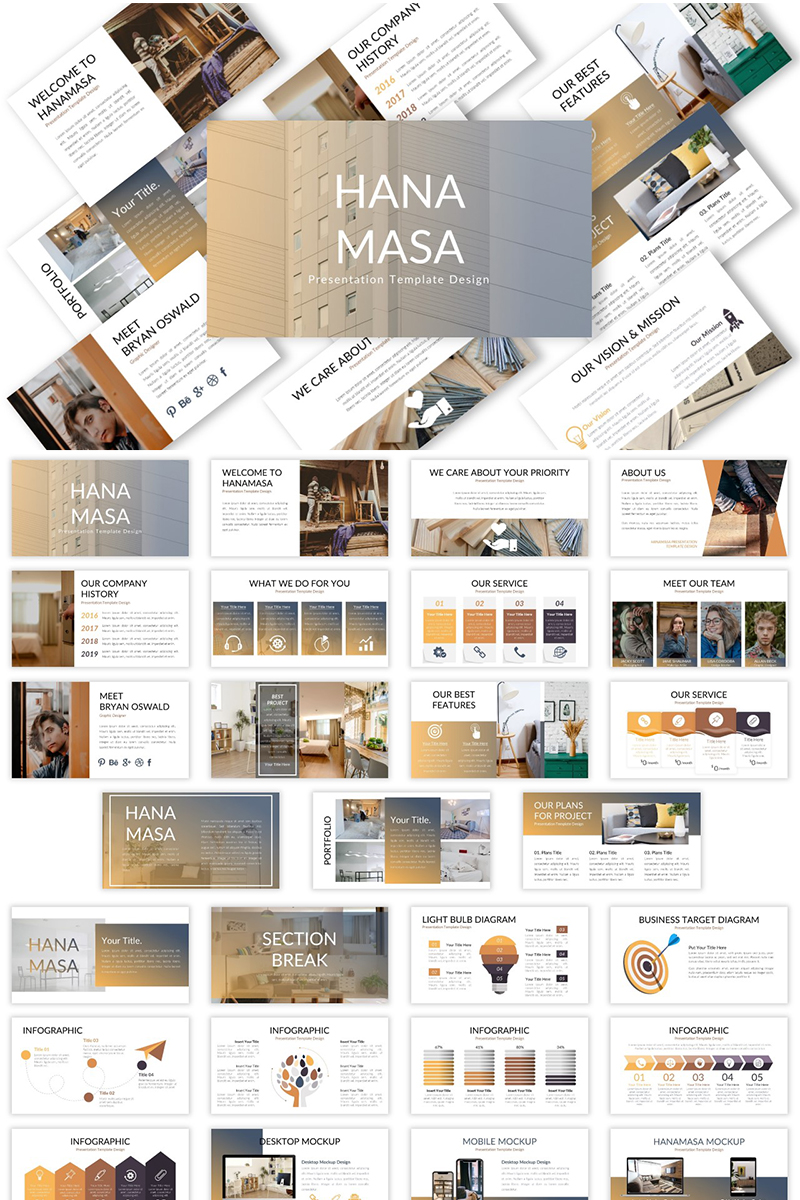 Hanamasa Keynote sablon 82656 - képernyőkép
