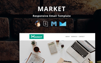 Market - Corporate Responsive Email Newsletter Template