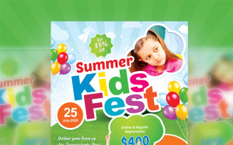 Creative - Summer Kids Fest Flyer - Corporate Identity Template