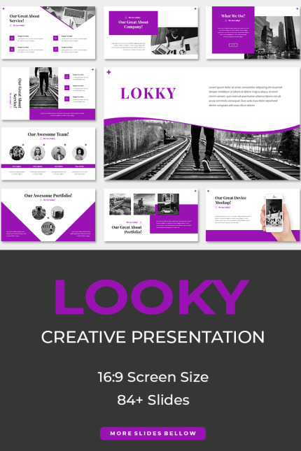 Template #82801 Animated Presentation Webdesign Template - Logo template Preview