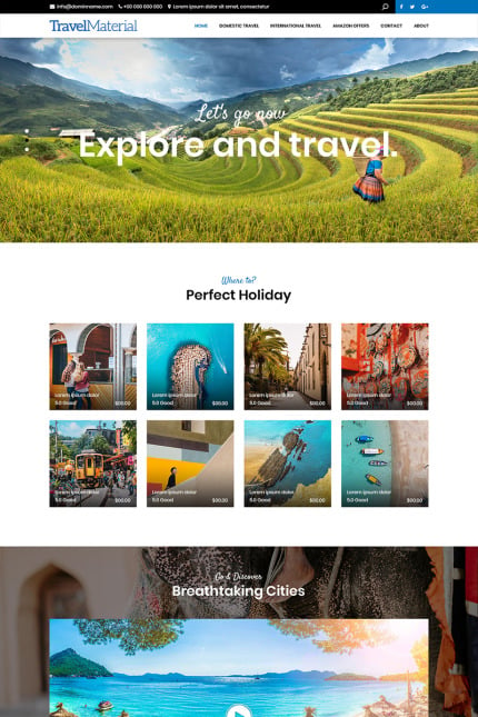Kit Graphique #82885 Tourisme Entreprise Web Design - Logo template Preview