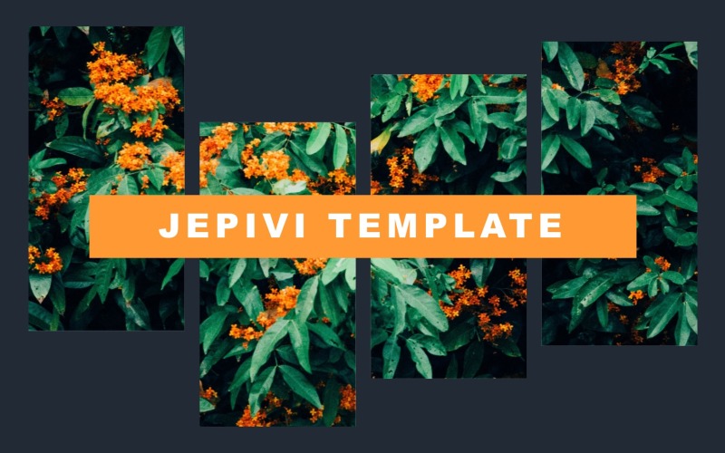 Jepivi - Creative Image PowerPoint template PowerPoint Template