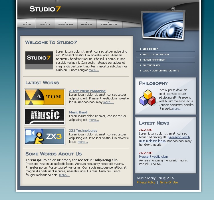 swish studios website