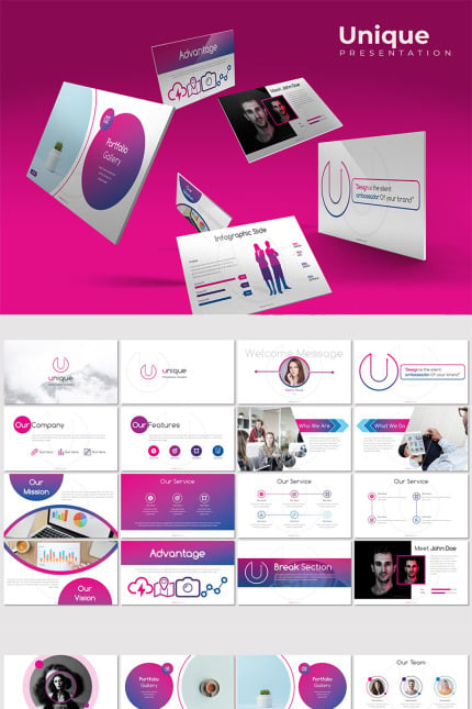 Template #83044 Creative Simple Webdesign Template - Logo template Preview