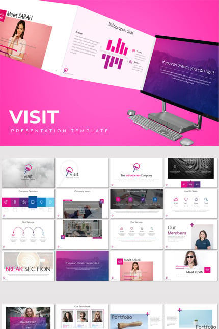 Template #83046 Creative Simple Webdesign Template - Logo template Preview