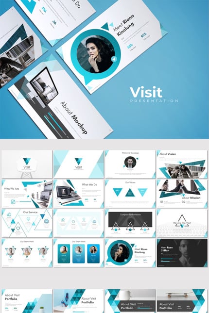 Template #83069 Creative Simple Webdesign Template - Logo template Preview