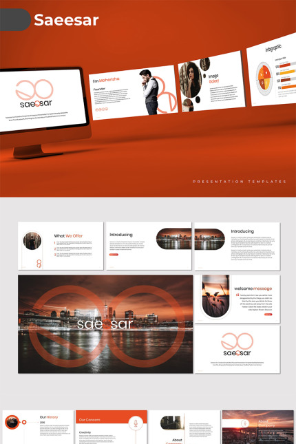 Template #83072 Creative Simple Webdesign Template - Logo template Preview