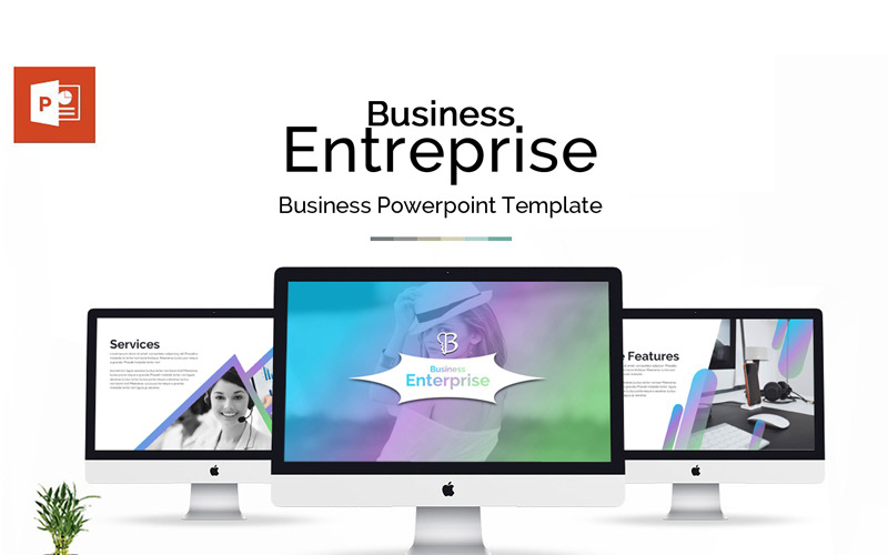 Business Entreprise PowerPoint template PowerPoint Template