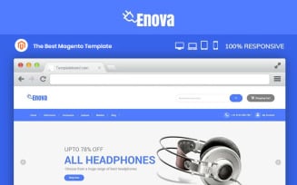 Enova Electronics Mobile Magento Theme